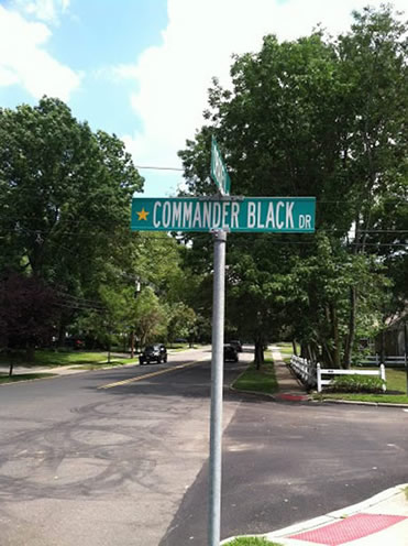 Hugh Black Street Sign